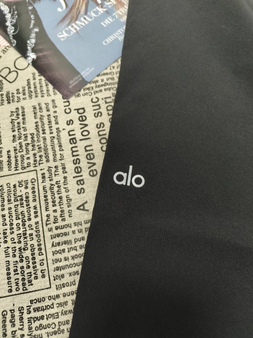 Alo Yoga Suit Up Trouser Black XS/S (Regular) Relaxed Fit Pants🥳📖NWT - Picture 4 of 7